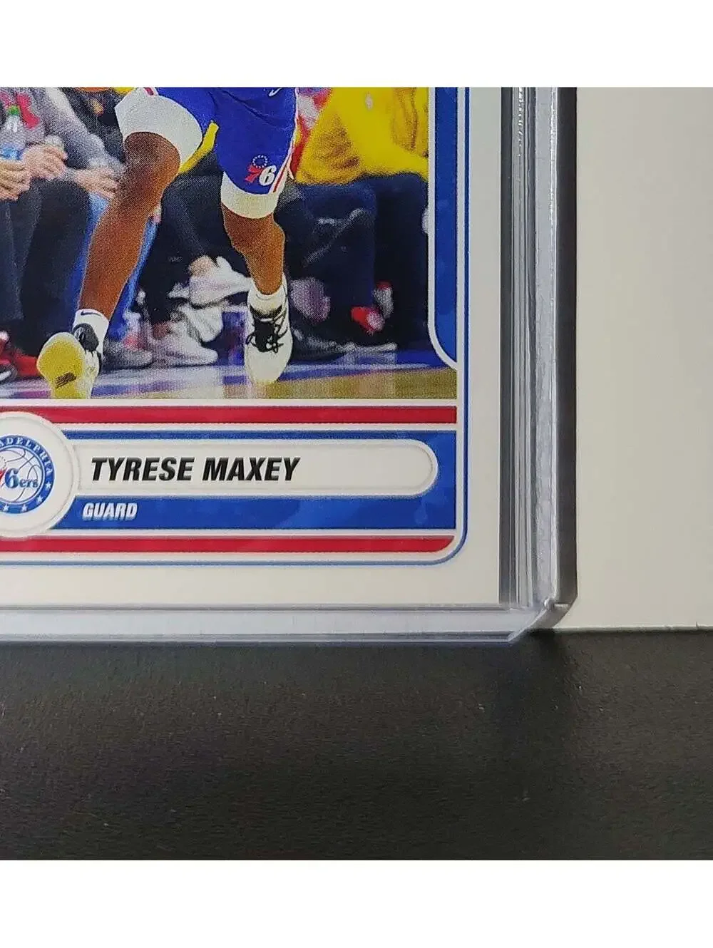 Tyrese Maxey 2023-24 Panini NBA Sticker Card #58 Philadelphia 76ers
